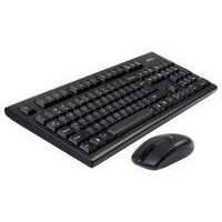 Комплект A4-tech 3100N черный, оптическая V-Track, USB 3100N Black USB