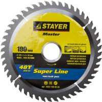 Диск пильный по дереву STAYER Master 3682-190-30-48
