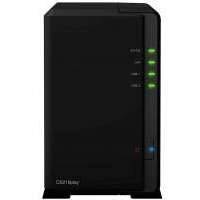 Сетевое хранилище Synology 2x3.5 / 2.5" HDD/SSD SATA, RAID 0/1/JBOD, GbLAN, 2xUSB3.0, без HDD DS218play