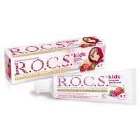 Зубная паста R.O.C.S. kids Ягодная фантазия Малина и клубника 45 г