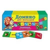 Настольная игра Рыжий кот Домино для малышей Насекомые 