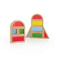 Сортер Guidecraft Block Play Радужные блоки 