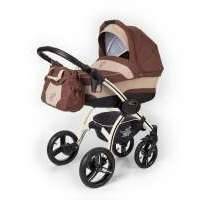 Коляска 2 в 1 Esspero I-Nova (шасси Beige), цвет: brown beige 