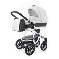 Коляска 3 в 1 Esspero Grand Discovery (шасси White), цвет: white leatherette 