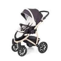 Коляска 3 в 1 Esspero Discovery (шасси Beige), цвет: grey leves 
