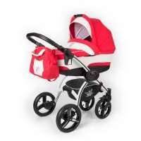 Коляска 2 в 1 Esspero I-Nova (шасси White), цвет: red lux 