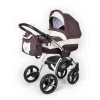 Коляска 3 в 1 Esspero I-Nova (шасси White), цвет: brown lux 