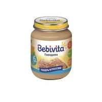 Пюре Bebivita Говядина 100 г 