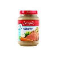 Пюре Semper Картофельное рагу с говядиной 190 г 