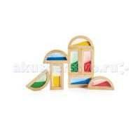 Деревянная игрушка Guidecraft Сортер Rainbow Blocks - Sand