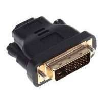 Адаптер Buro DVI-D(m)/HDMI (f) Позолоченные контакты черный (BHP RET ADA_HDMI-DVI) BHP RET ADA_HDMI-DVI