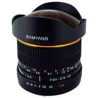 Объектив для цифрового фотоаппарата Samyang 8mm f/2.8 AS IF UMC Fish-eye Fujifilm X