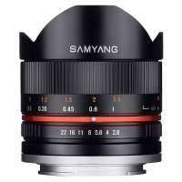 Объектив для цифрового фотоаппарата Samyang 8mmf/2.8 AS IF UMC Fish-eye II Sony E-mount Black