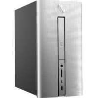 Компьютер HP Pavilion 570-p009ur, Intel Core i3 7100, DDR4 8Гб, 256Гб(SSD), Intel HD Graphics 630, DVD-RW, Free DOS 2.0, серебристый [2cw87ea] 2CW87EA