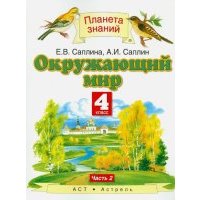 Окружающий мир. 4 класс. Учебник. В 2-х частях. Часть 2. 
