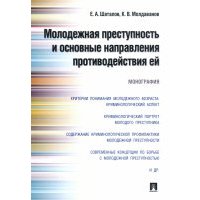 Молодежная преступность и основные направления противодействия ей. Монография 