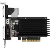 Видеокарта PCI-E Palit 2GB GDDR3 64bit 28nm 954/1600MHz DVI-D(HDCP)/HDMI/VGA RTL GeForce GT 710 2048Mb DDR3 (NEAT7100HD46-2080H)