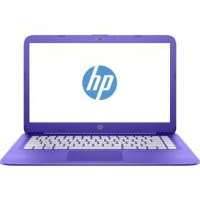 Ноутбук HP Stream 14-ax012ur, 14", Intel Celeron N3060 1.6ГГц, 2Гб, 32Гб SSD, Intel HD Graphics 400, Windows 10, фиолетовый [2eq29ea] 2EQ29EA
