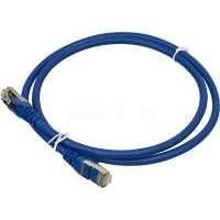 Кабель Патч-корд LANMASTER FTP, вилка RJ-45, вилка RJ-45, кат.6А, LSZH, 1м, синий [lan-pc45/s6a-1.0-bl] LAN-PC45/S6A-1.0-BL