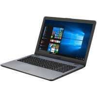 Ноутбук ASUS VivoBook X542UQ-GQ396T, 15.6", Intel Core i5 7200U 2.5ГГц, 8Гб, 1000Гб, 128Гб SSD, nVidia GeForce 940MX - 2048 Мб, Windows 10, темно-серый [90nb0fd2-m06150] 90NB0FD2-M06150