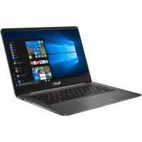 Ноутбук ASUS Zenbook UX430UA-GV088R, 14", Intel Core i3 7100U 2.4ГГц, 8Гб, 256Гб SSD, Intel HD Graphics 620, Windows 10 Professional, серый [90nb0ec1-m10240] 90NB0EC1-M10240
