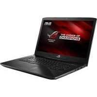 Ноутбук ASUS ROG GL703VD-GC147, 17.3", Intel Core i5 7300HQ 2.5ГГц, 8Гб, 1000Гб, 128Гб SSD, nVidia GeForce GTX 1050 - 4096 Мб, noOS, черный [90nb0gm2-m03010] 90NB0GM2-M03010