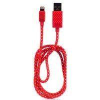 Кабель для iPod, iPhone, iPad Qumo AP300 Red