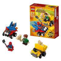 Конструктор LEGO Super Heroes 76089: Mighty Micros: Человек-паук против Песочного человека 