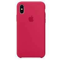 Чехол для iPhone Apple iPhone X Silicone Case Rose Red (MQT82ZM/A)
