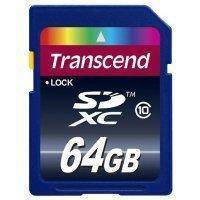 Карта памяти SDHC Transcend TS64GSDXC10