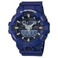 Часы Casio Кварцевые, цв. Синий, Минеральное стекло GA-700-2A
