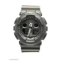 Часы Casio Кварцевые, цв. Черный, Минеральное стекло GA-100-1A1