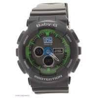 Часы Casio , цв. Черный, Кварцевые, Минеральное стекло BA-120-1B