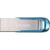 Флешка SanDisk 64ГБ Silver/Blue (SDCZ73-064G-G46B) Ultra Flair 64Gb SDCZ73-064G-G46B