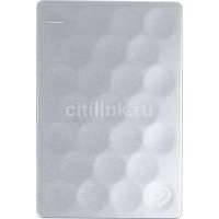 Внешний жесткий диск SEAGATE Ultra Slim , 2Тб, платиновый STEH2000200