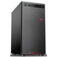 ПК IRU Home 225 MT Ryzen 5 2400G/8Gb/1Tb 7.2k/RX Vega 11/DOS/черный [1045231] 1045231