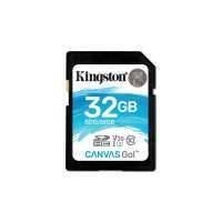 Карта памяти SDHC UHS-I KINGSTON Canvas Go 32 ГБ, 90 МБ/с, Class 10, , 1 шт. SDG/32GB