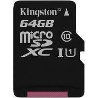 Карта памяти Kingston Canvas Select SDCS/64GBSP microSDXC 64GB 