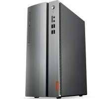 Компьютер LENOVO IdeaCentre 510-15IKL, Intel Core i3 7100, DDR4 8Гб, 1000Гб, NVIDIA GeForce GTX 1050 - 2048 Мб, DVD-RW, Windows 10, серебристый [90g800bfrs] 90G800BFRS