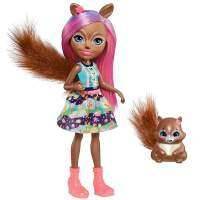 Куклы и пупсы Mattel Enchantimals FNH22 Кукла с питомцем (в ассортименте)