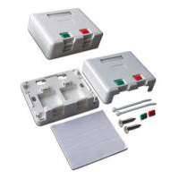 Розетка Lanmaster (NM-EL45X45-WH)Mosaic белый упак:1шт NM-EL45X45-WH