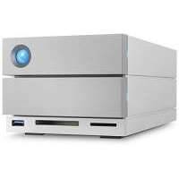Внешний жесткий диск LACIE 2big Dock , 8Тб, серебристый STGB8000400