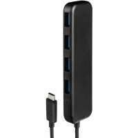 Кабель Rombica Type-C Hub 4 x USB 3.0 TC-00020 (черный)