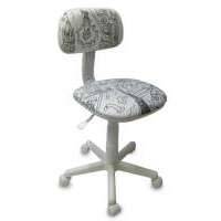 Кресло детское Бюрократ белый CH-W201NX/PS