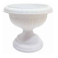 Ingreen Вазон на ножке большой мраморный