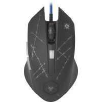 Игровая мышь Defender Black Forced GM-020L