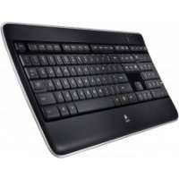 Клавиатура Logitech Wireless Illuminated Keyboard K800 Black USB