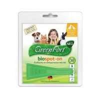 Капли Green Fort для взрослых собак и кошек neo от блох и клещей до 10 кг, 1мл