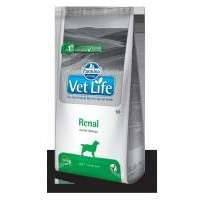 Сухой диетический корм Farmina Vet Life для взрослых собак Renal, яйцо, 2кг