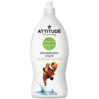 Средство для мытья посуды Attitude Зеленое яблоко и базилик, 700 мл